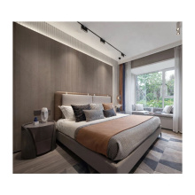 Chinese factory supplier bedroom 3d wall panel leather